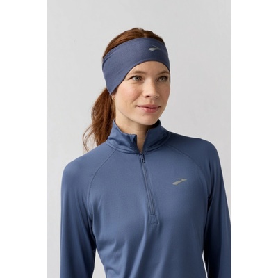 Brooks Luxe Thermal Headband sivá 280539-476