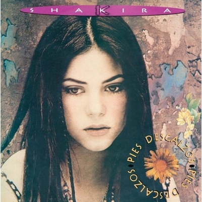 Shakira - Pies Descalzos (Anniversary Edition) (Yellow w/ Red Swirl Marble Coloured) (LP) (0198029678512)