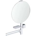 Ideal Standard ALU+ - Огледало с държач за кърпи, рафт и чаша за четки и паста, сребристо BD587SI (BD587SI)