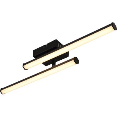 67342-12 - LED Плафониера KIRINA LED/12W/230V 3000K черен (GL8401)