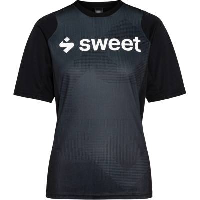Sweet Protection Дамска фланелка с къс ръкав за колоездене Sweet Protection Women's Hunter II Trail T-Shirt Cycling jersey - Black - размер XS (156-2831-0111)