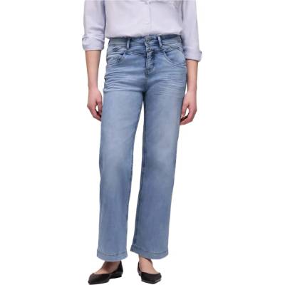 Dámské wide leg jeans Street One Emee 380299 light blue wash