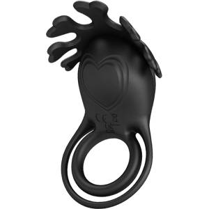 Pretty Love Ruben Vibration Ring 7 Functions of Vibration Black