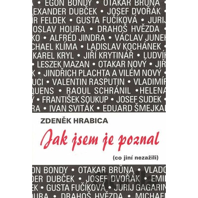 Jak jsem je poznal - Zdeněk Hrabica