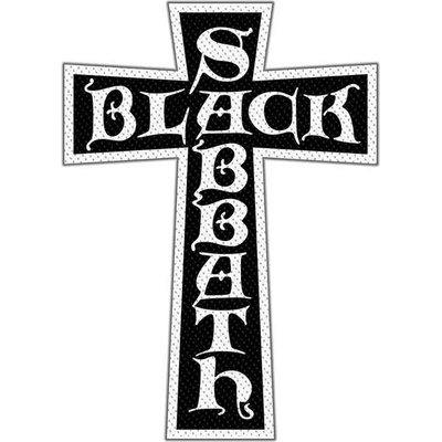 Black Sabbath Cross Logo Cut Out