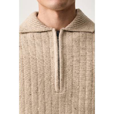 G-Star RAW пуловер мъжки с добавена вълна Polo collar half zip (D26740.D754)