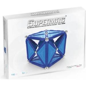 Supermag магнитен строителен комплект Geometry 110 бр (0416)