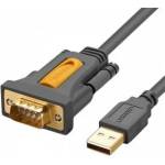 Ugreen CR104 USB-A to DB9 RS-232 cable, 2m black