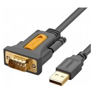 Ugreen CR104 USB-A to DB9 RS-232 cable, 2m black