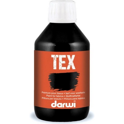 Darwi Farby na textil 250 ml čierna