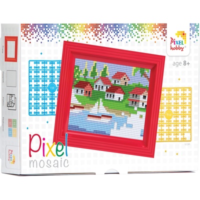Pixelhobby Мозайка с рамка и пиксели Classic, Pixelhobby - На брега (31253)