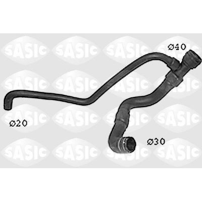 Hadice chladiče SASIC SWH6832