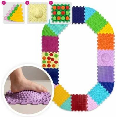 Ortek Masážní podložka Ortek Multi Mix 12 dílů + 8 sektorů
