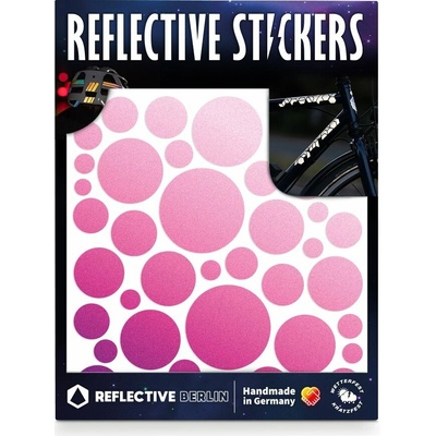 Reflective Berlin Reflective Decals Bubbles Pink uni