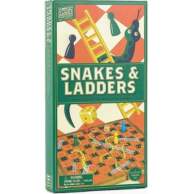 Professor Puzzle Настолна игра Snakes & Ladders - семейна