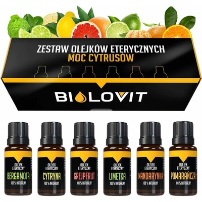 Bilovit vonný olej Síla citrusů 6 x 10 ml