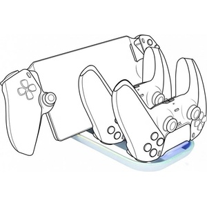 NACON Зарядна станция Nacon, За DualSense падове и Playstation Portal (PS5TRIPLECHARGER)