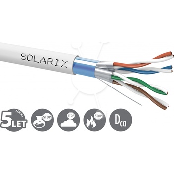 Solarix SXKD-6A-FFTP-LSOH CAT6A FFTP, 500m