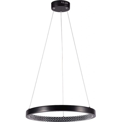 V-TAC 19w led Висящ Осветител Акрил Кристал Черен 4000k - 10051 (10051)