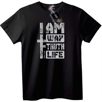 NOONEBRAND I AM THE WAY TRUTH LIFE T-SHIRT - XXS, White