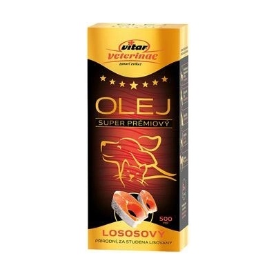 Vitar Veterinae Lososový olej 500 ml 5x