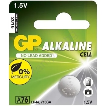 Image 1 of EMOS 1 бр. Алкална батерия lr44 gp АЛКАЛНА 1, 5v (ems303)