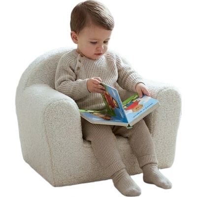 New Baby Dětské křeslo Teddy cream – Zboží Dáma