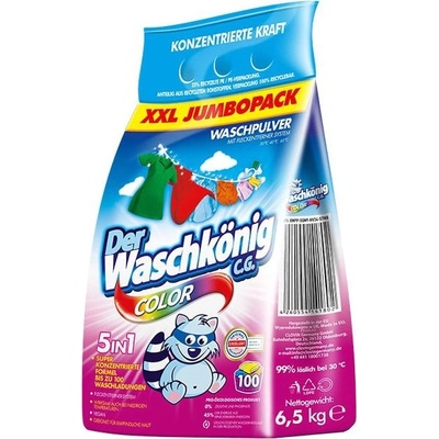 Waschkönig 5v1 Color XXL prášek na praní 100 PD 6,5 kg