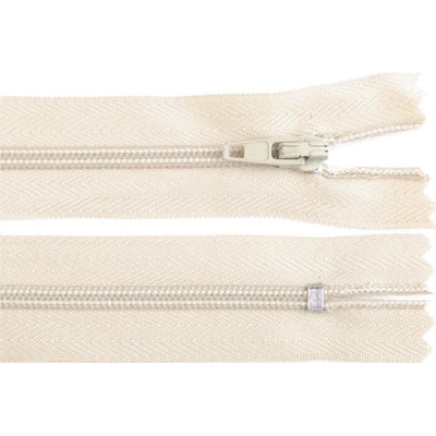 Stoklasa Spirálový zip No 3 délka 18 cm autolock Balení: 1 ks, Varianta: 306 béžová nejsv. 306 béžová nejsv.