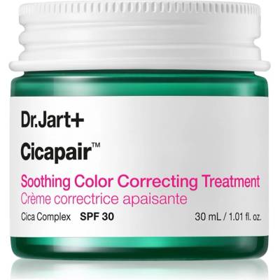 Dr. Jart+ Cicapair Soothing Color Correcting Treatment интензивен крем, намаляващ зачервяването на кожата SPF 30 30ml