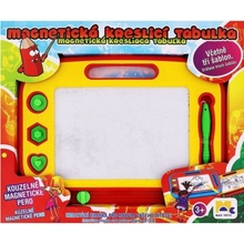 Mac Toys magnetická magická tabuľa obrovská červeno-žlutá