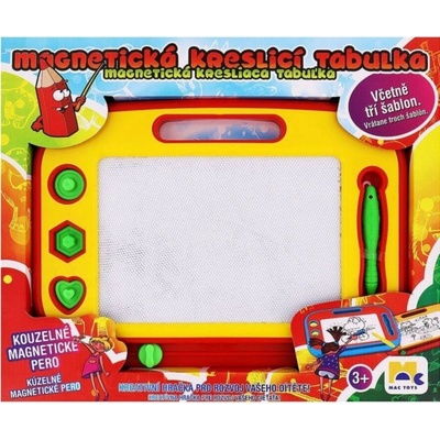 Mac Toys magnetická magická tabuľa obrovská červeno-žlutá
