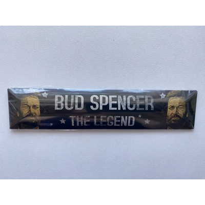 Bud Spencer a Terence Hill Cedule Bud Spencer The Legend s magnetem 16x3,5cm