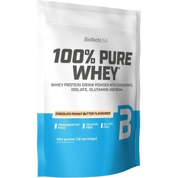 BioTechUSA 100% Pure Whey [454 грама] Шоколад с фъстъчено масло