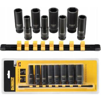 Dewalt DEWALT SADA NÁRAZOVÝCH ZÁSUVEK 8 ks. 1/2