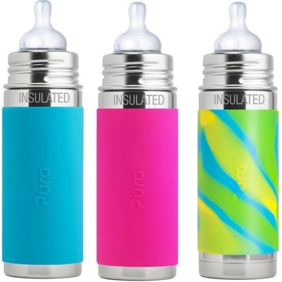 Pura dojčenská TERMO zelená aqua I9NXS 260 ml