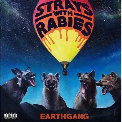 Earthgang - Strays With Rabies (Ghostly Clear + Cobalt & Neon Coral Coloured) (2 LP) (194690394911)