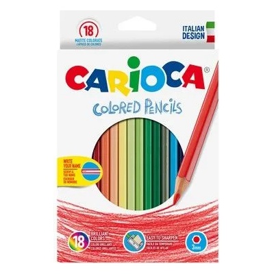 CARIOCA - Творчески комплект моливи - 18 цвята (41865)