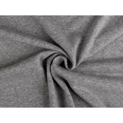 Úplet bavlněný počesaný Premium Varianta: 6 (305 g/m²) šedá, Balení: 1 m