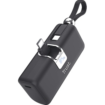 Trust Pacto 5000 mAh Pocket Powerbank Black (26104)