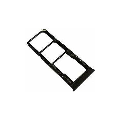 Držák (šuplík) SIM Samsung A125 Galaxy A12 black