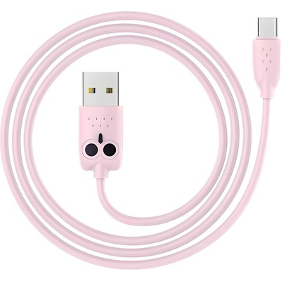 hoco. USB Кабел - KX1 USB - C 1m - Розов KP22747 (22747)