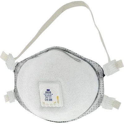 3M 9928 Časticový respirátor na zváranie s ochranou FFP2