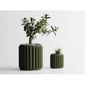 Кашпа Florida тъмнозелен мат