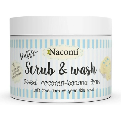 Nacomi Fluffy... Sweet CoconutBanana umývacia pena 180 ml