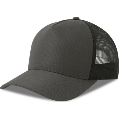 Atlantis Headwear K Dempo Trucker 5 panelová COT33030226199 dark grey/b Šedá tmavá/černá