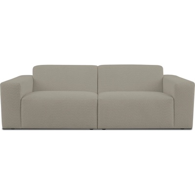 Scandic Светлокафяв диван от букле 228 cm Roxy - Scandic (3 seater (1,5+1,5) CM 9 capp.)