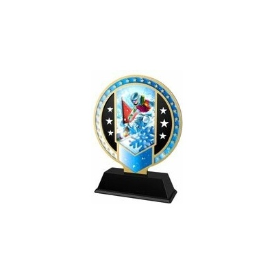 Poháry Bauer Kovová trofej SAM03M33 Snowboard