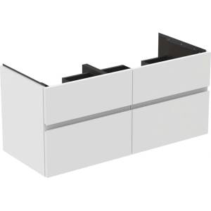 Ideal Standard Finesse - Шкафче за умивалник, 120x51x55 см, 4 чекмеджета, матово бяло E3399Y1 (E3399Y1)
