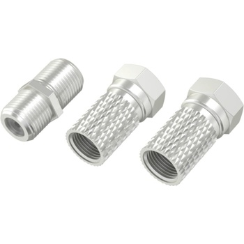 Hama Комплект адаптери за сателитен приемник, 2 x F-Plugs and F-Sockets (HAMA-305119)